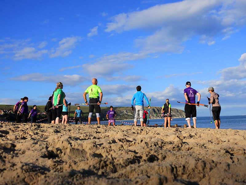 Purbeck WALX festival beach WALX